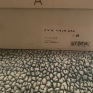 Good American Leopard Print Shoes - Size 8